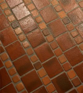 Terakota Cotto, 200x200x12 mm, Mosaik, Nr: M_5x5